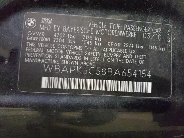 Photo 9 VIN: WBAPK5C58BA654154 - BMW 328 XI SUL 