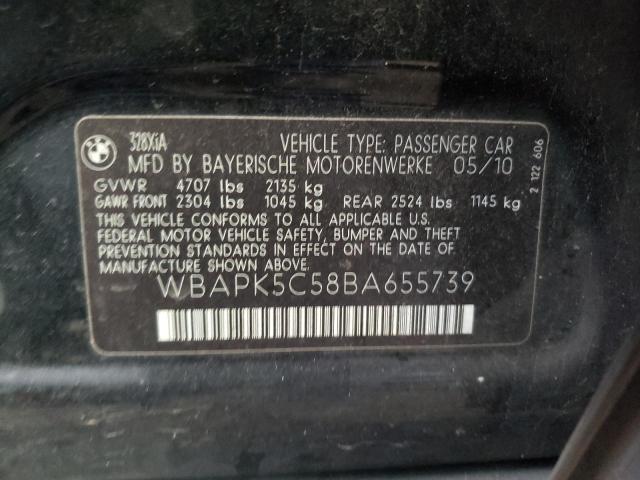 Photo 9 VIN: WBAPK5C58BA655739 - BMW 328 XI SUL 