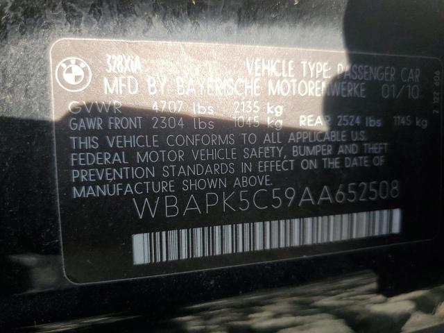 Photo 9 VIN: WBAPK5C59AA652508 - BMW 328 XI SUL 