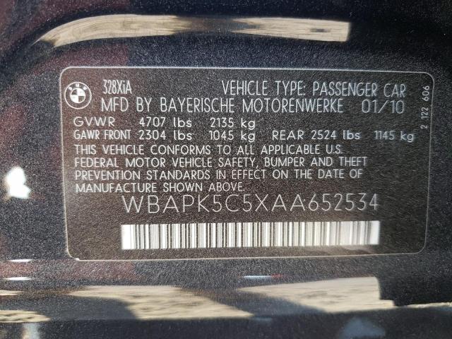 Photo 9 VIN: WBAPK5C5XAA652534 - BMW 328 XI SUL 