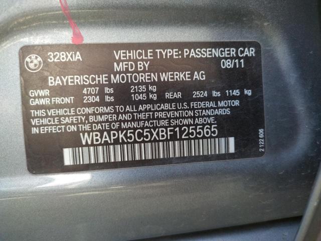 Photo 9 VIN: WBAPK5C5XBF125565 - BMW 328 XI SUL 