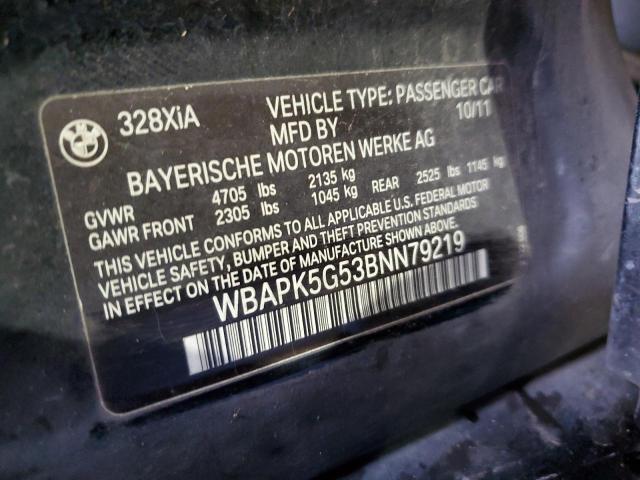 Photo 11 VIN: WBAPK5G53BNN79219 - BMW 3 SERIES 