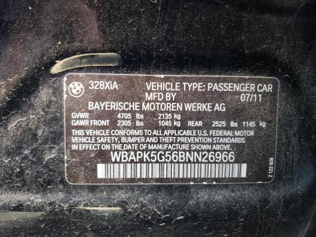 Photo 11 VIN: WBAPK5G56BNN26966 - BMW 328 XI SUL 