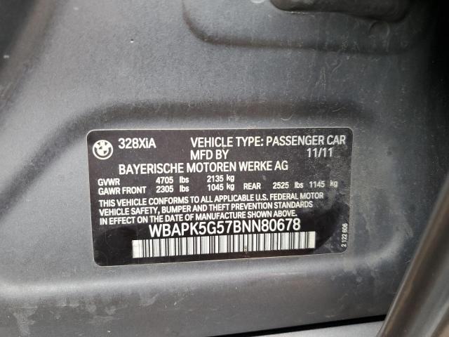 Photo 11 VIN: WBAPK5G57BNN80678 - BMW 328 XI SUL 