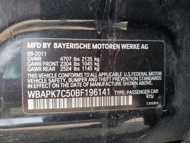 Photo 9 VIN: WBAPK7C50BF196141 - BMW 328 XI 