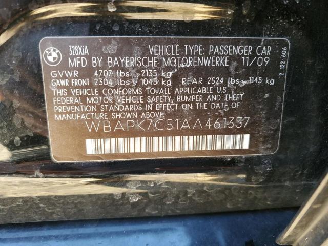 Photo 11 VIN: WBAPK7C51AA461337 - BMW 3 SERIES 