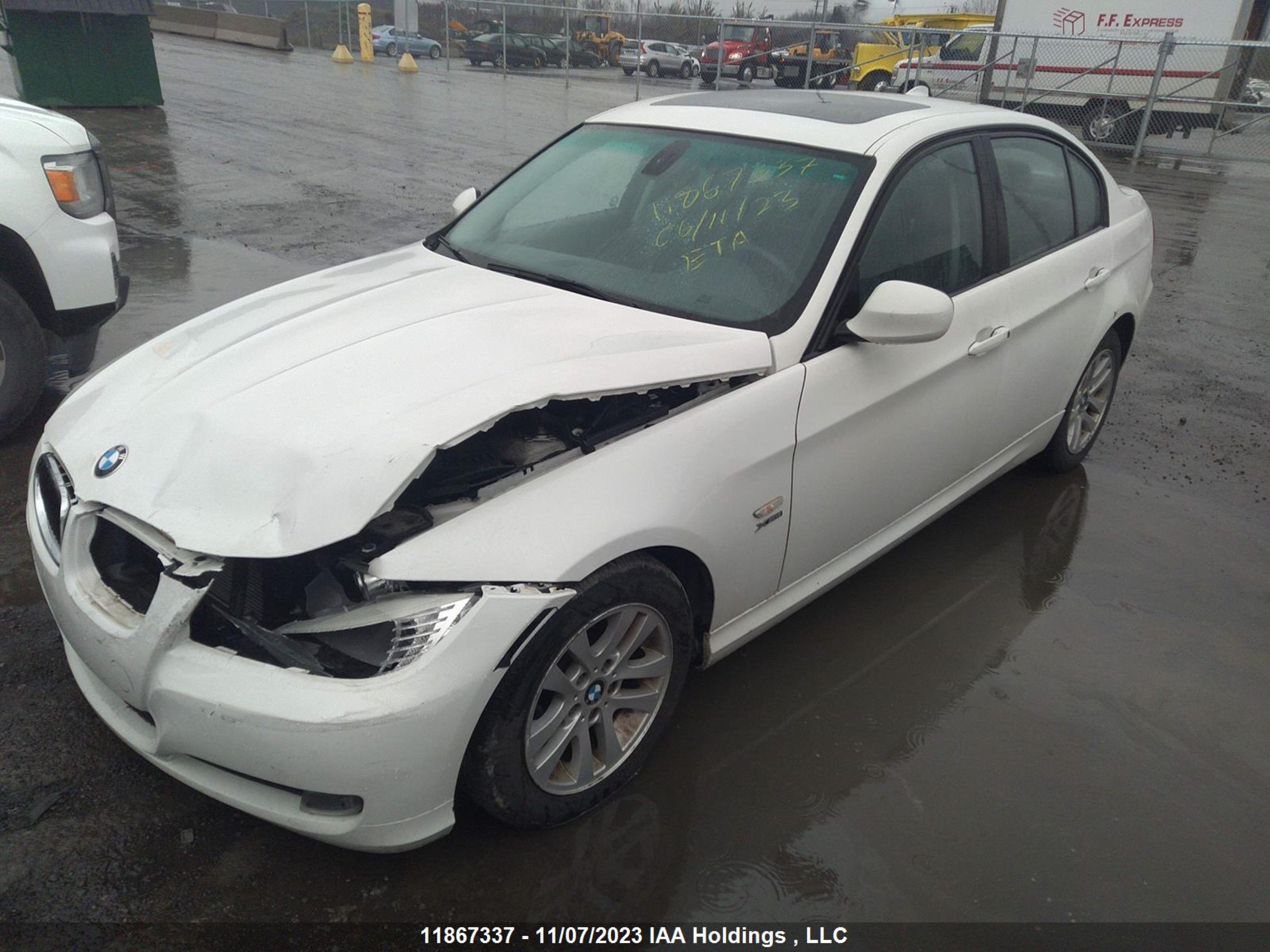 Photo 1 VIN: WBAPK7C52BF082688 - BMW 3ER 