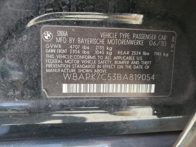 Photo 11 VIN: WBAPK7C53BA819054 - BMW 328 XI 