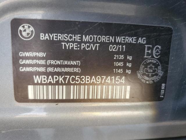 Photo 11 VIN: WBAPK7C53BA974154 - BMW 328 XI 