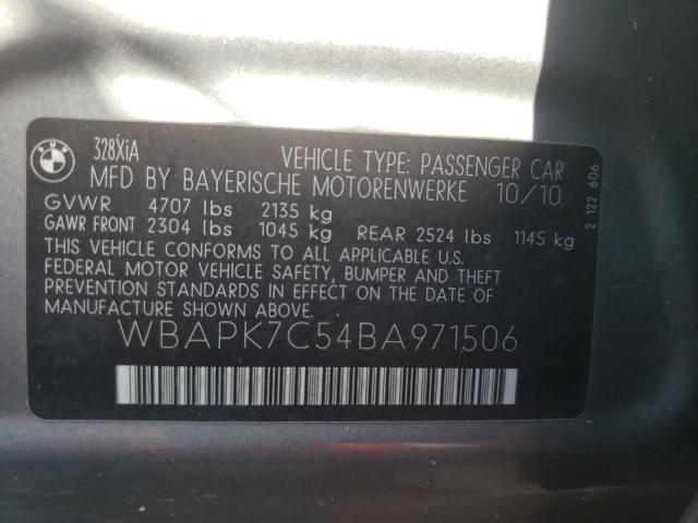 Photo 9 VIN: WBAPK7C54BA971506 - BMW 328 XI 