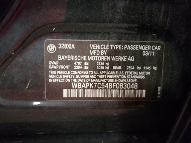 Photo 9 VIN: WBAPK7C54BF083048 - BMW 328I 