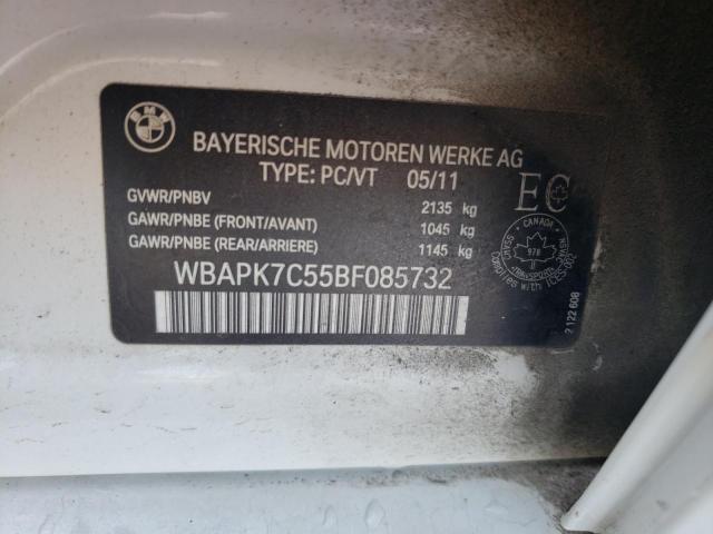 Photo 11 VIN: WBAPK7C55BF085732 - BMW 328 XI 