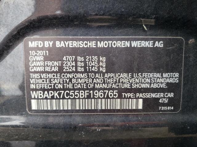 Photo 9 VIN: WBAPK7C55BF196765 - BMW 328 XI 