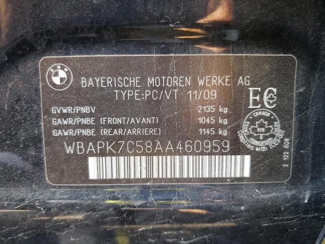 Photo 9 VIN: WBAPK7C58AA460959 - BMW 328 XI 