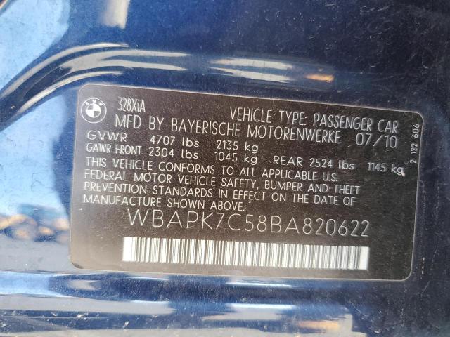 Photo 11 VIN: WBAPK7C58BA820622 - BMW 328 XI 