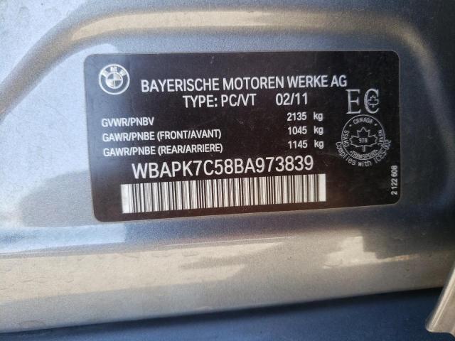 Photo 9 VIN: WBAPK7C58BA973839 - BMW 328 XI 