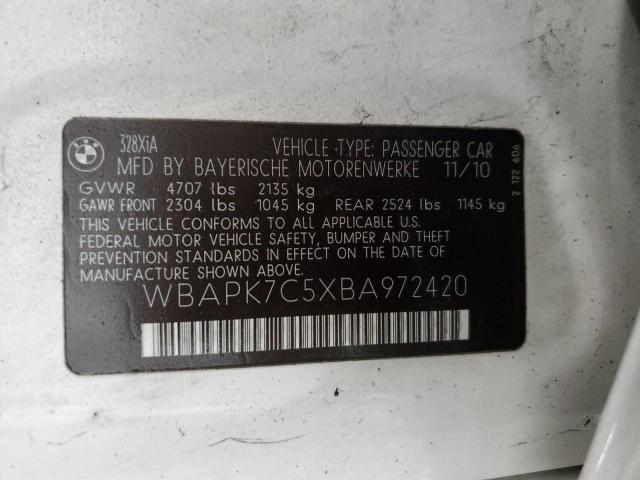 Photo 11 VIN: WBAPK7C5XBA972420 - BMW 328 XI 