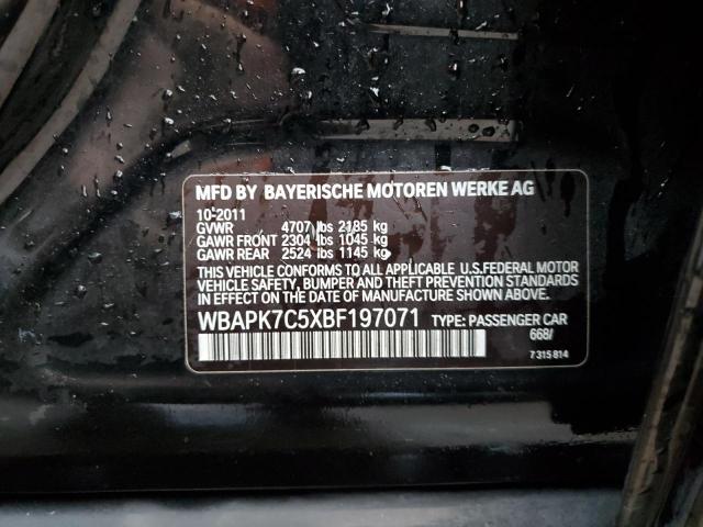 Photo 11 VIN: WBAPK7C5XBF197071 - BMW 328 XI 