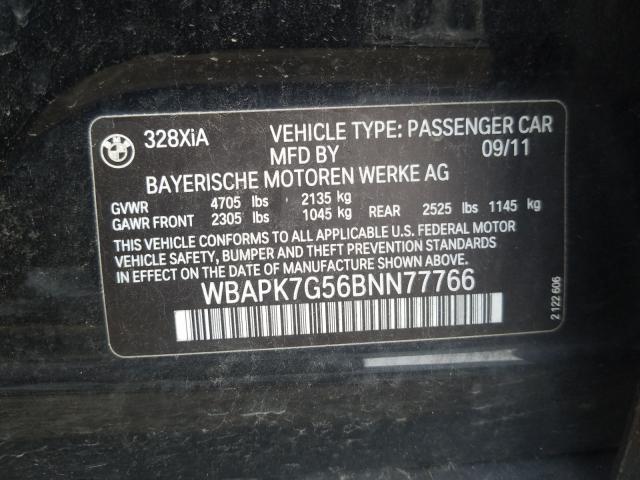 Photo 9 VIN: WBAPK7G56BNN77766 - BMW 328 XI 