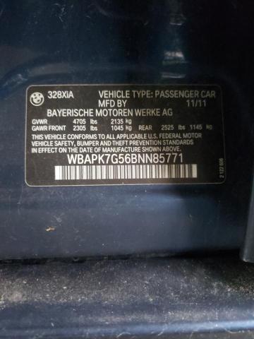 Photo 11 VIN: WBAPK7G56BNN85771 - BMW 328 XI 