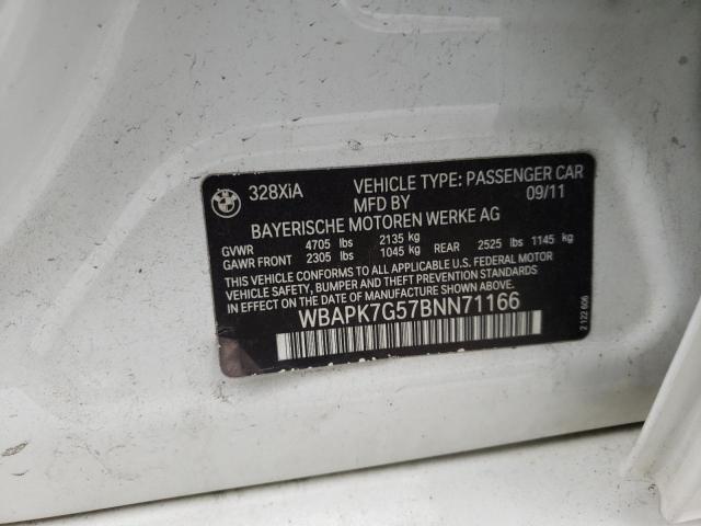 Photo 12 VIN: WBAPK7G57BNN71166 - BMW 328 XI 