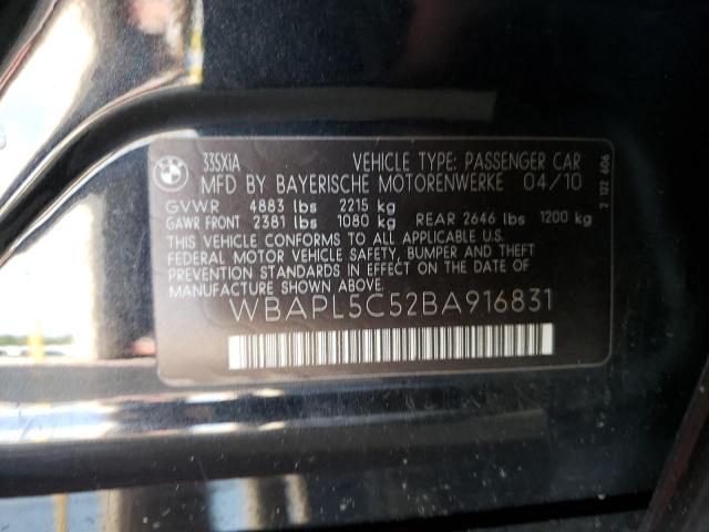 Photo 12 VIN: WBAPL5C52BA916831 - BMW 335 XI 