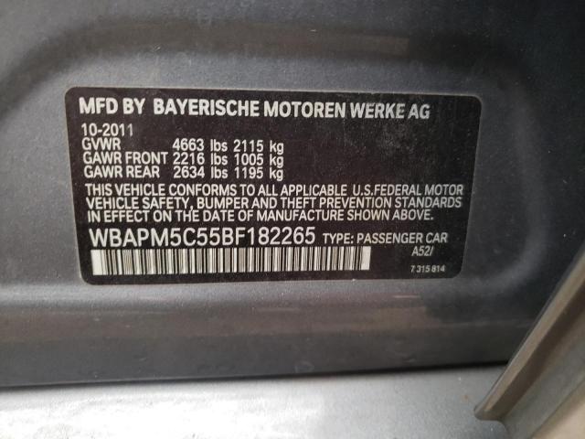 Photo 9 VIN: WBAPM5C55BF182265 - BMW 335 I 