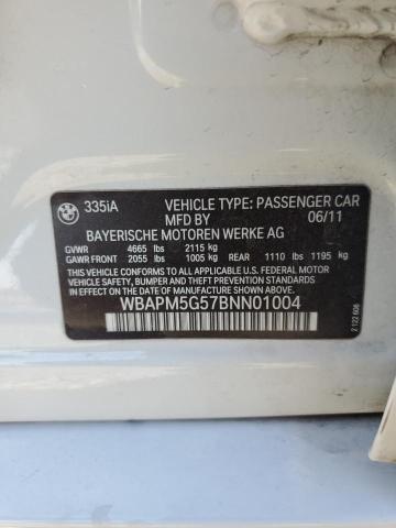 Photo 11 VIN: WBAPM5G57BNN01004 - BMW 335 I 