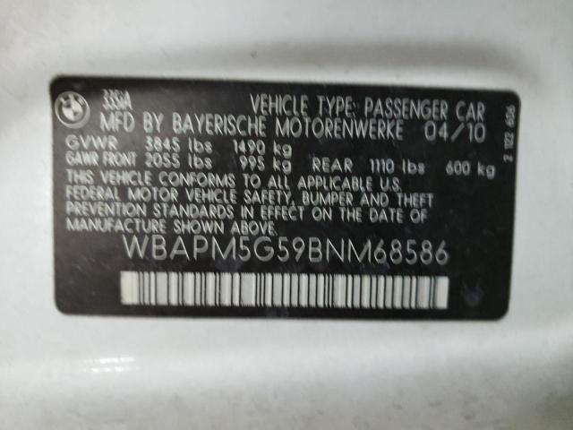 Photo 11 VIN: WBAPM5G59BNM68586 - BMW 335 I 