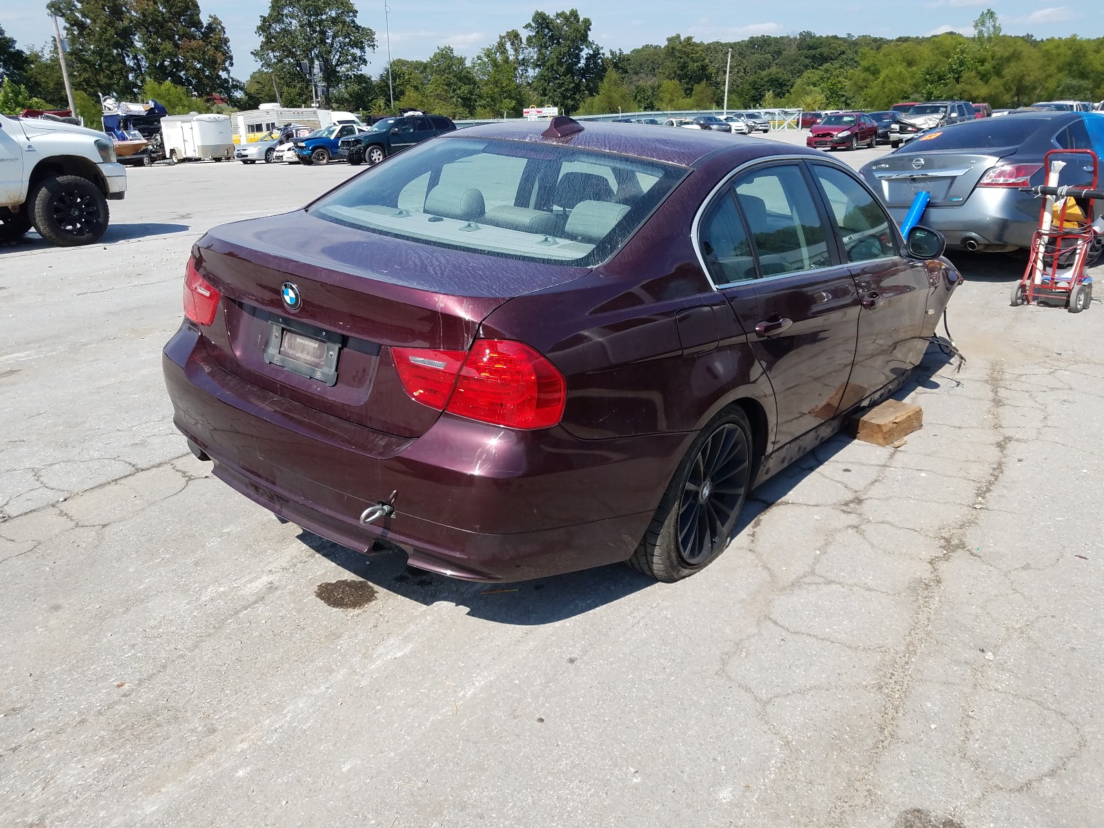 Photo 3 VIN: WBAPM77509NL88793 - BMW 335 I 