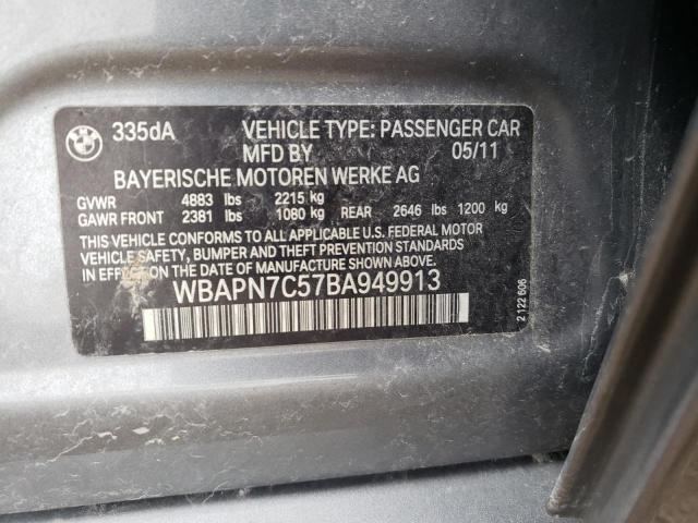 Photo 11 VIN: WBAPN7C57BA949913 - BMW 335 D 