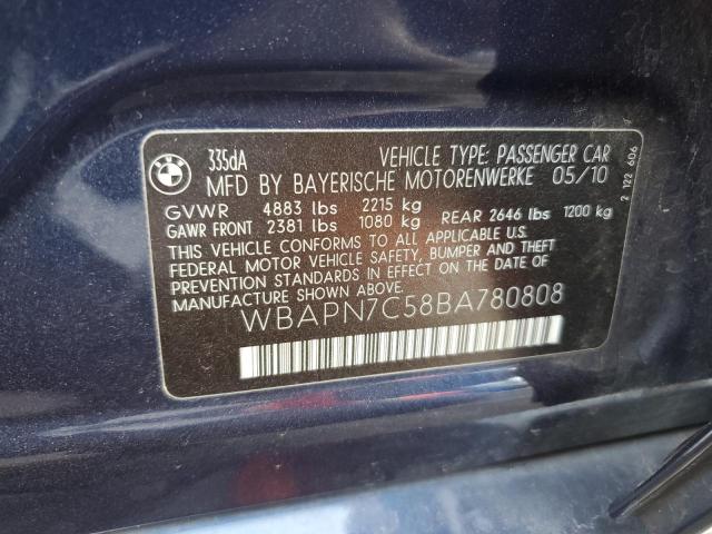 Photo 12 VIN: WBAPN7C58BA780808 - BMW 3 SERIES 