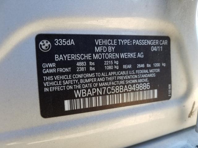 Photo 9 VIN: WBAPN7C58BA949886 - BMW 335 D 