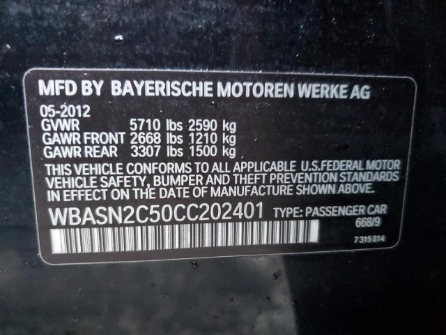 Photo 12 VIN: WBASN2C50CC202401 - BMW 535 IGT 