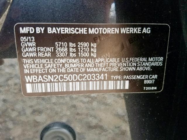 Photo 9 VIN: WBASN2C50DC203341 - BMW 535 IGT 