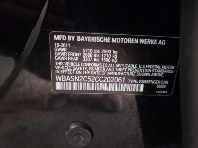 Photo 9 VIN: WBASN2C52CC202061 - BMW 535 IGT 