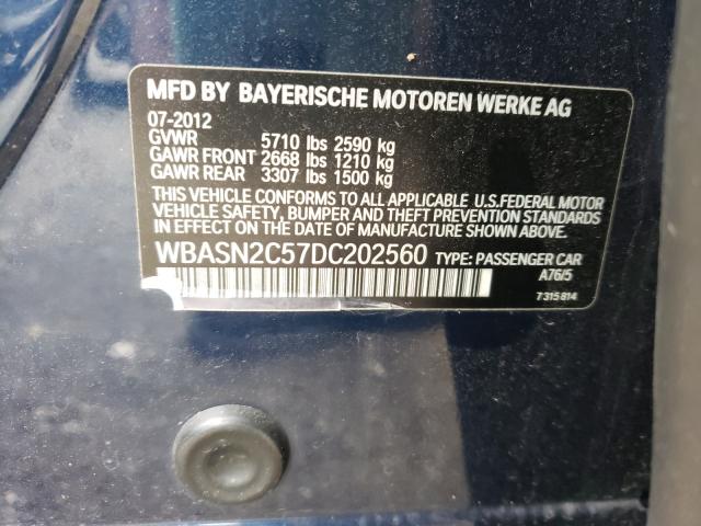 Photo 9 VIN: WBASN2C57DC202560 - BMW 535 IGT 