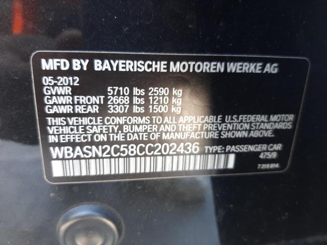 Photo 9 VIN: WBASN2C58CC202436 - BMW 535 IGT 