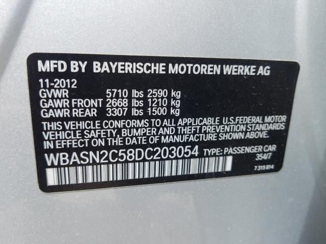 Photo 9 VIN: WBASN2C58DC203054 - BMW 535 IGT 