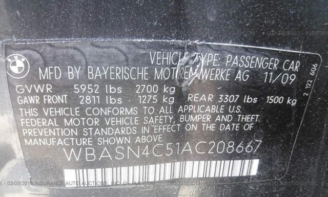 Photo 8 VIN: WBASN4C51AC208667 - BMW 550 