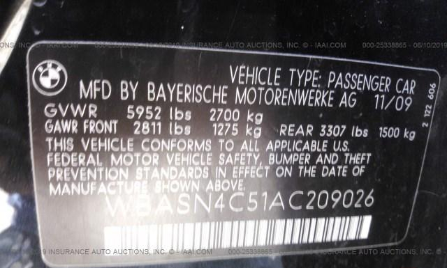 Photo 8 VIN: WBASN4C51AC209026 - BMW 550 