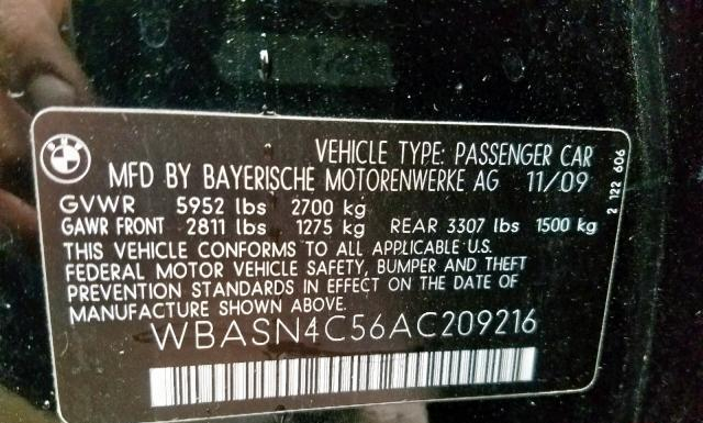 Photo 9 VIN: WBASN4C56AC209216 - BMW 550 