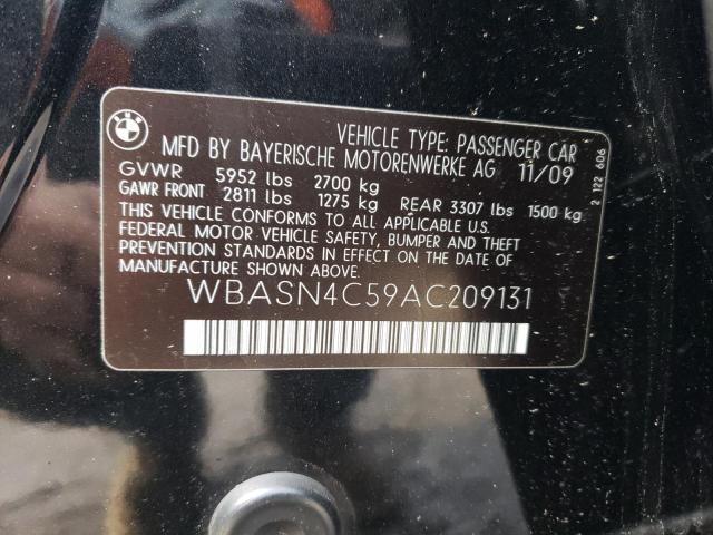 Photo 11 VIN: WBASN4C59AC209131 - BMW 5 SERIES 