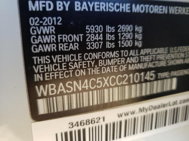 Photo 9 VIN: WBASN4C5XCC210145 - BMW 550 IGT 