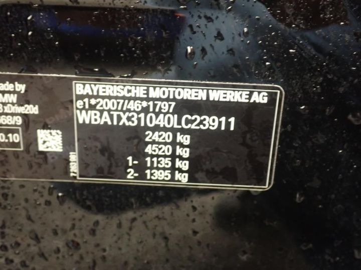 Photo 3 VIN: WBATX31040LC23911 - BMW X3 