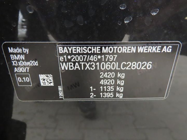 Photo 13 VIN: WBATX31060LC28026 - BMW X3 