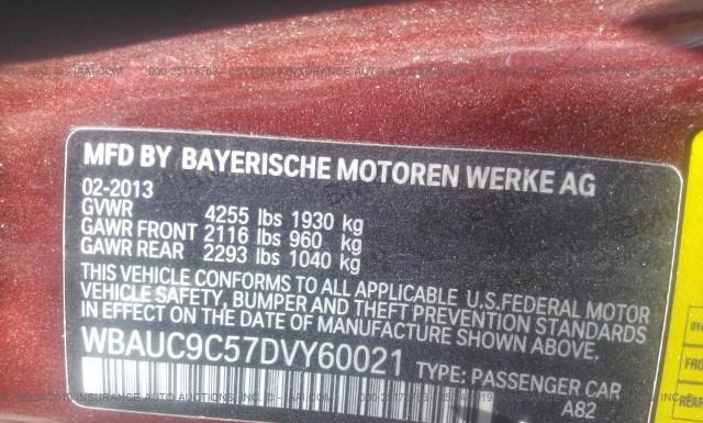 Photo 8 VIN: WBAUC9C57DVY60021 - BMW 135I 