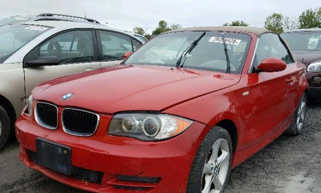 Photo 1 VIN: WBAUL73598VE89943 - BMW 128 