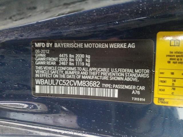 Photo 9 VIN: WBAUL7C52CVM83682 - BMW 128 I 