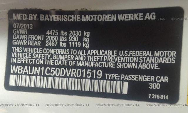 Photo 8 VIN: WBAUN1C50DVR01519 - BMW 128 